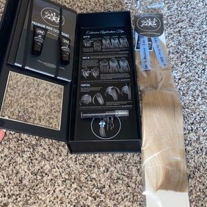 Tape In Extensions - Blonde Human Hair